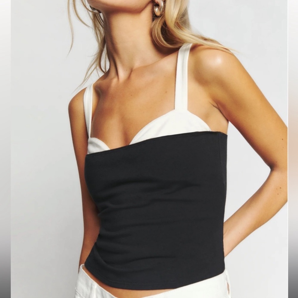 Reformation Harlan knit top